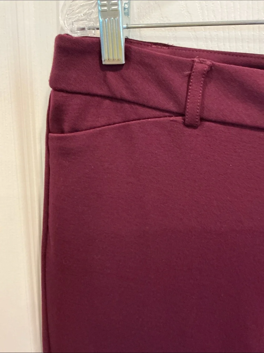 Elle Women's Skinny Mid Rise Slacks- NWT - Picture 4 of 8
